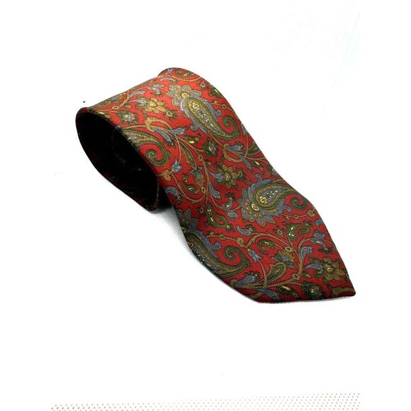 YVES SAINT LAURENT silk‎ tie - Picture 1 of 3